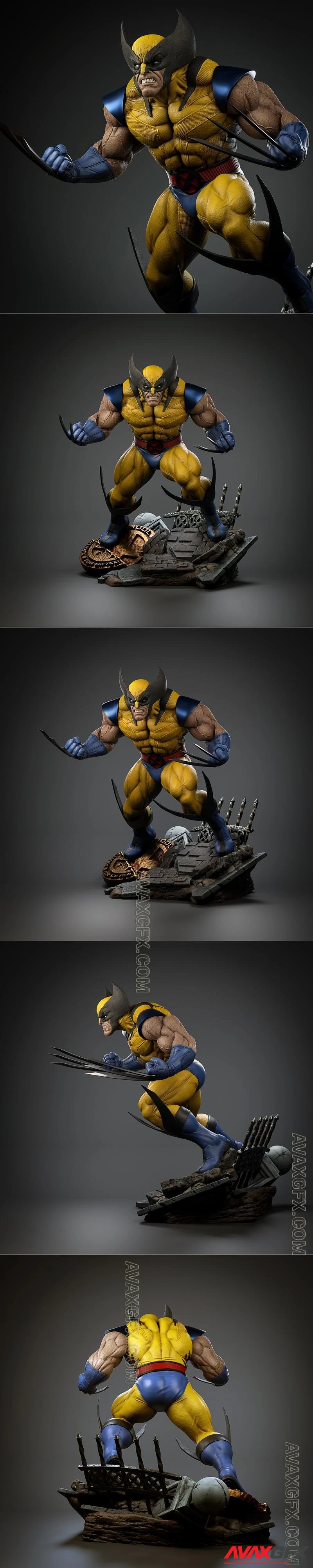 Wolverine - STL 3D Model