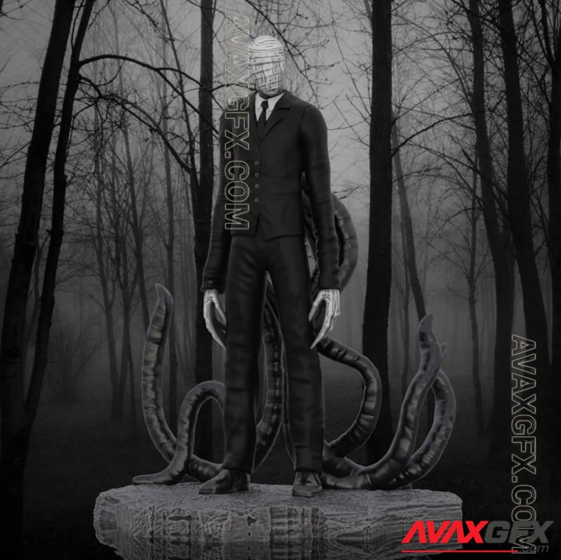 Fotis Mint - Slenderman - STL 3D Model