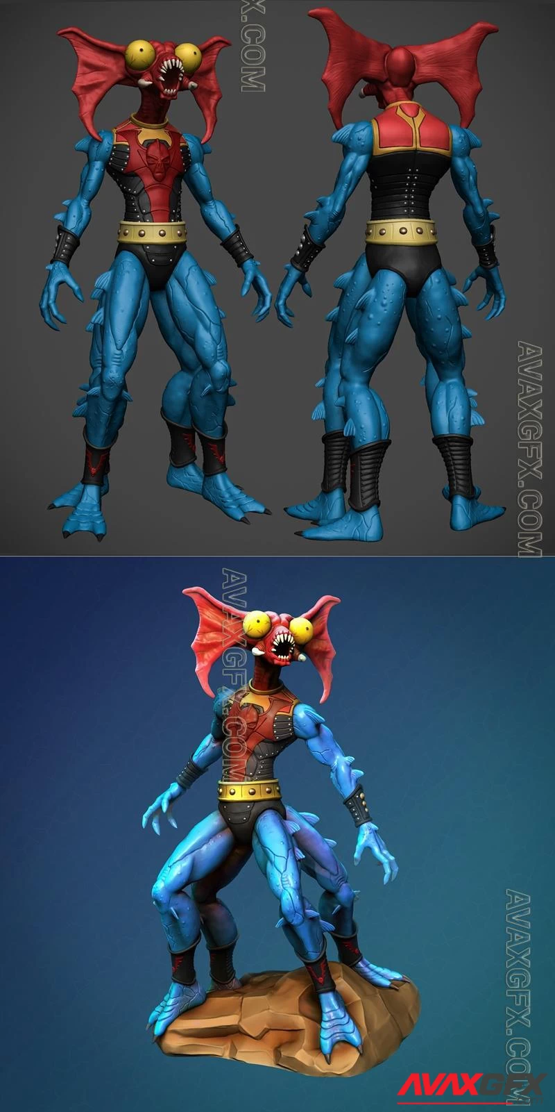 Mantenna MOTU - STL 3D Model