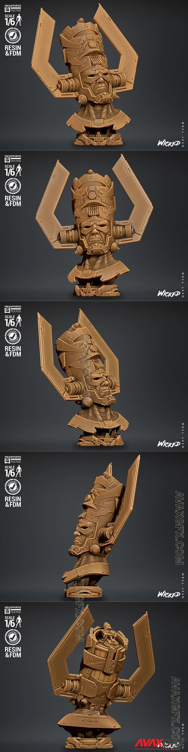 Wicked - Galactus Bust