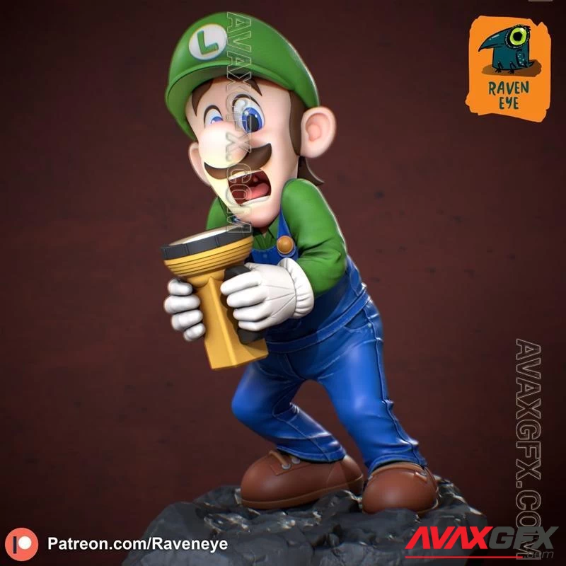 Luigi - STL 3D Model