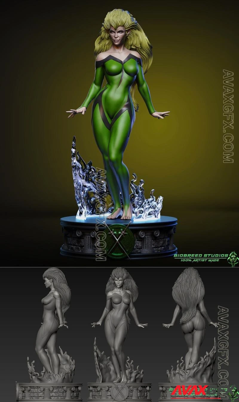 Biobreed Studios - Meggan - STL 3D Model