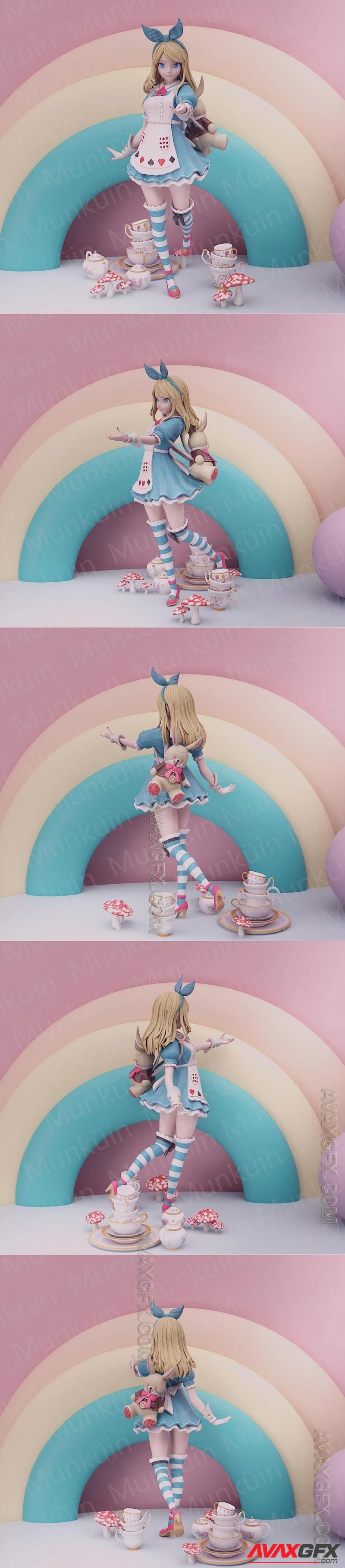 Alice by Munkuin - STL 3D Model