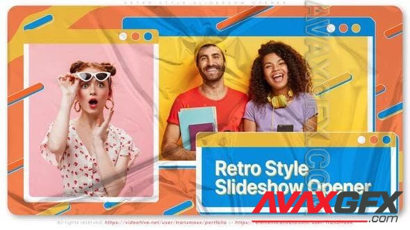 Retro Style Slideshow Opener 49495072 Videohive