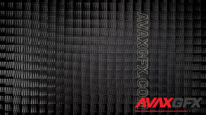 MA - Waving Dark Metallic Grid Loop 1630766