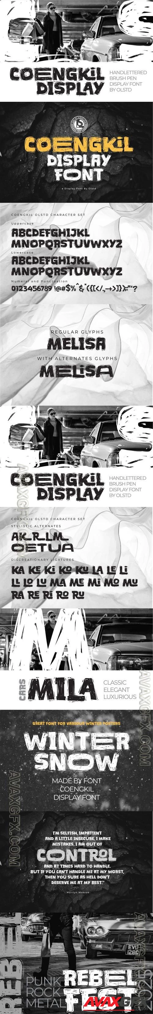 COENGKIL Olstd - Display Font