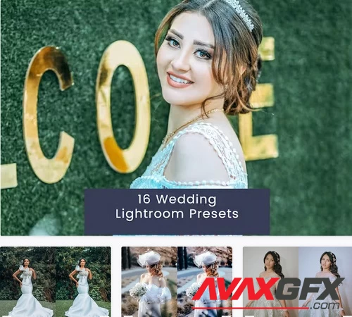 16 Wedding Lightroom Presets - PW3G7DF