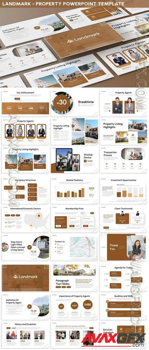 Landmark - Property Powerpoint Template