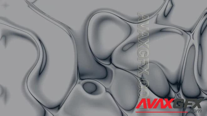 MA - Silver Liquid Background Loop 1561003