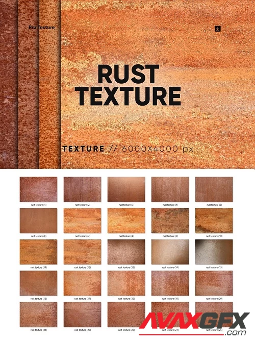25 Rust Texture HQ - 43919096