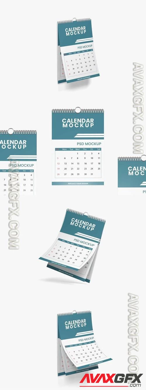 Wall Calendar Mockup