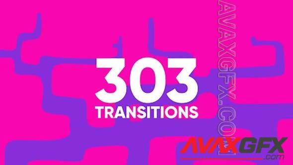 303 Cartoon Transitions 45916648 Videohive