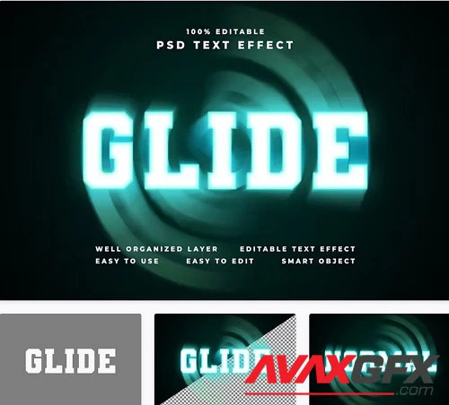 Glide Text Effect - 4BRXGR3