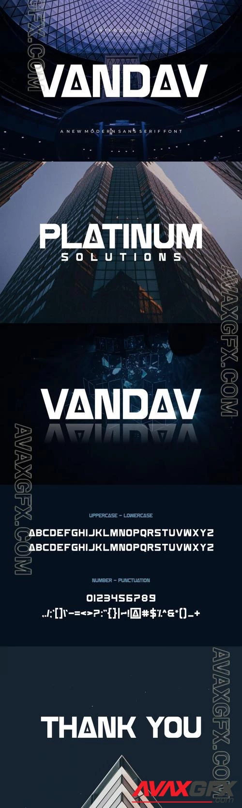 Vandav - Font