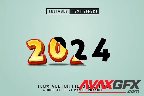 New Year Editable Text Effect - MLPFX56