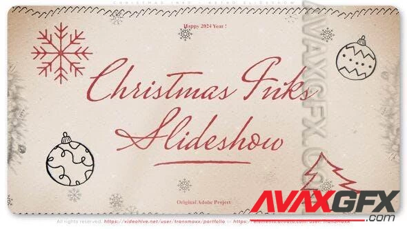 Christmas Inks - Retro Slideshow 49317779 Videohive