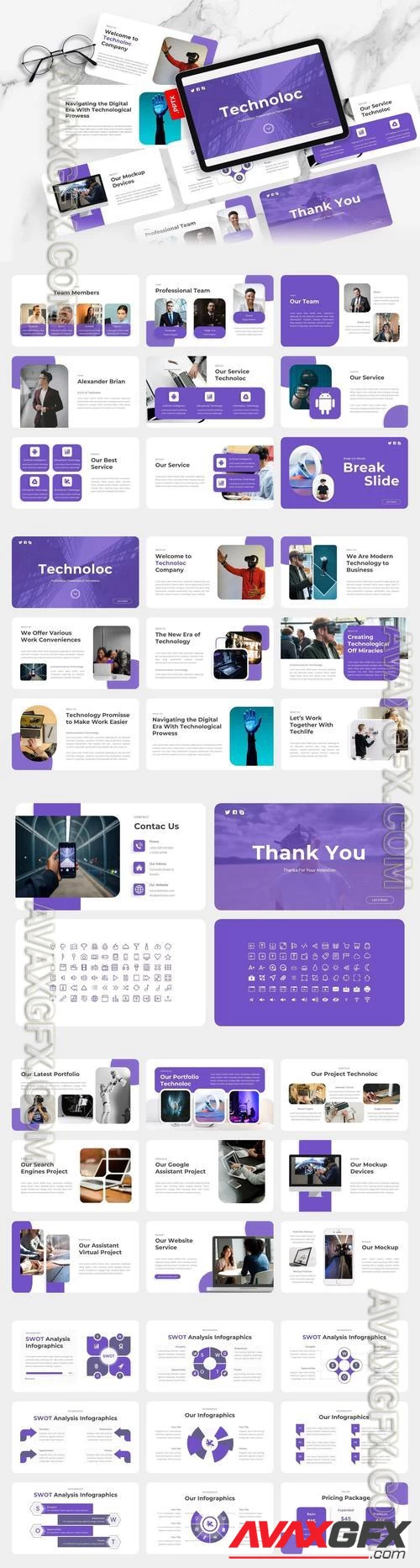 Technoloc - Technology PowerPoint Template