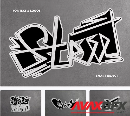 Graffiti Text & Logo Effect - 42190627