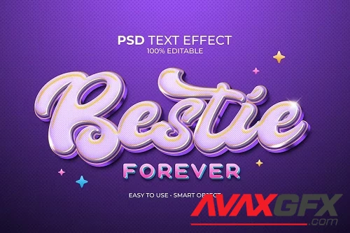 Bestie Forever Text Effect - 7M8LMC3
