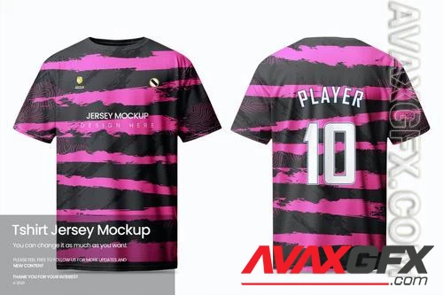 Tshirt Jersey Mockup UTGX9MA