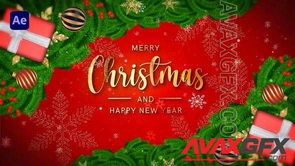 Merry Christmas Intro 49001920 Videohive