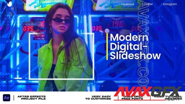 Modern Digital Slideshow | Digital Presentation 43394967 Videohive