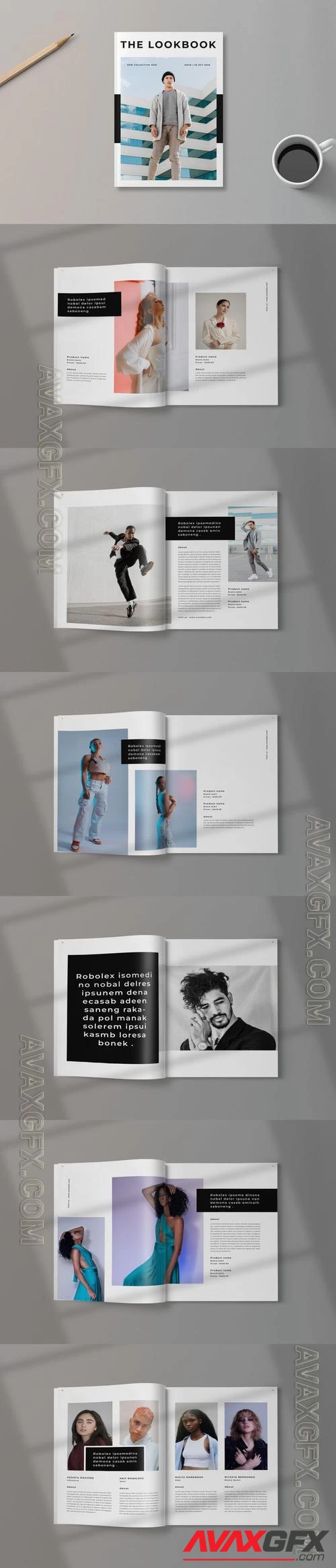 Lookbook / Magazine / Catalog Template