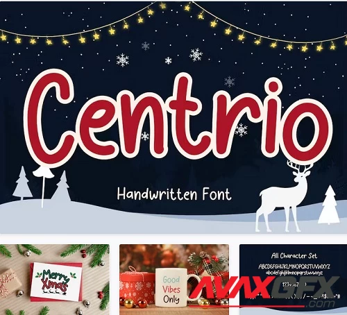 Centrio Font - RUCNQMV