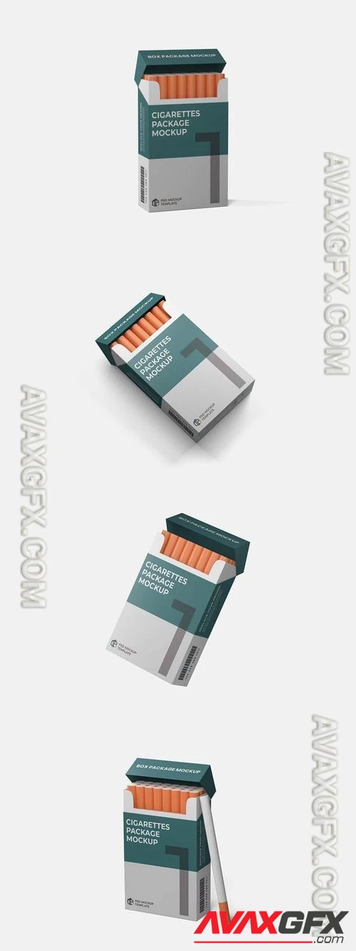 Cigarretes Mockup