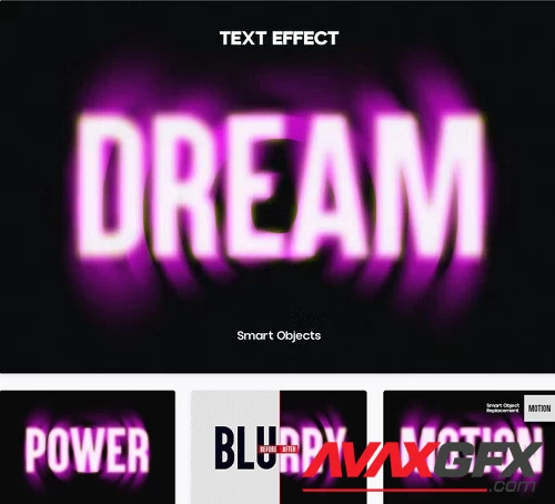 Distortion Text Effect - BHZCRB7