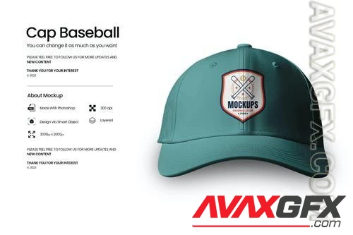 Cap Baseball Mockup YXMWC43