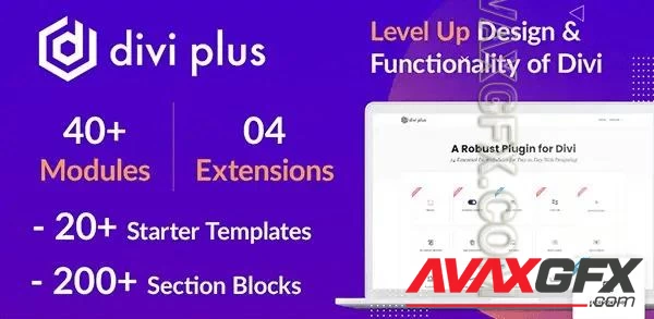 Divi Plus v1.9.15 - 50+ Powerful Modules for Divi Theme