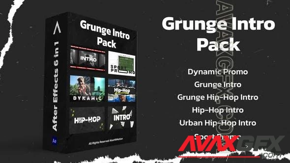 Grunge Intro Pack 48999885 Videohive