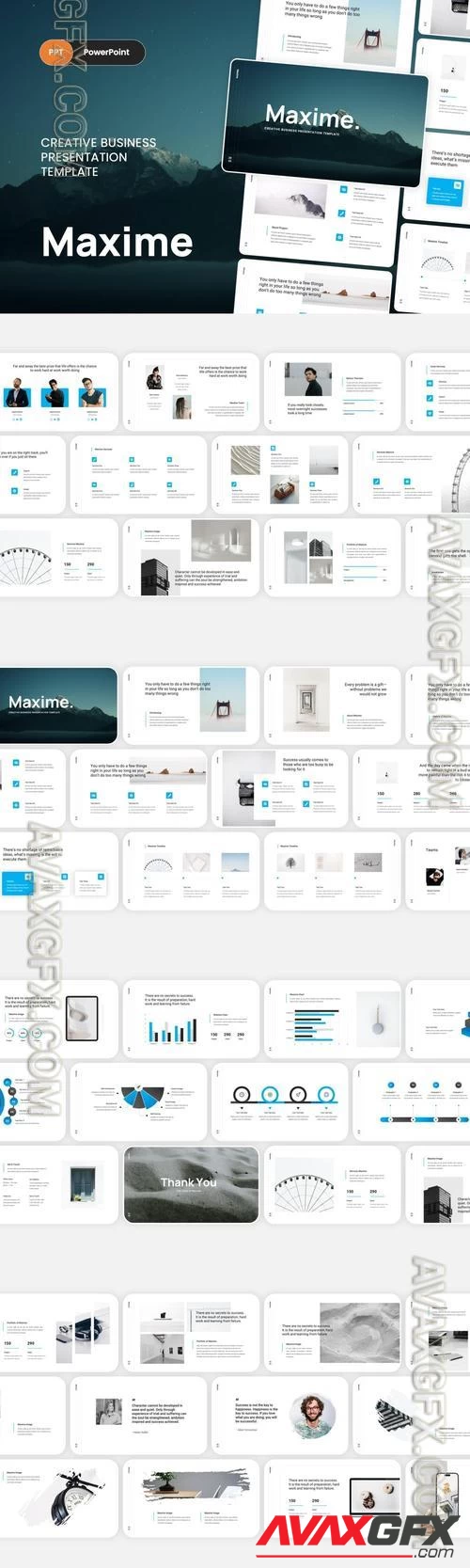 Maxime - Creative Business PowerPoint Template