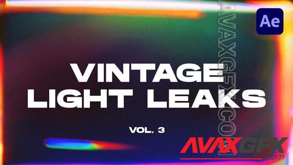 Vintage Light Leaks Transitions VOL. 3 | After Effects 48988419 Videohive