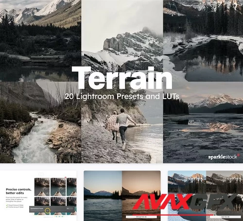 20 Terrain Lightroom Presets LUTs - 91579963