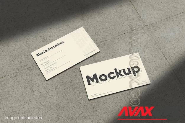 Psd business card mockup 85009351