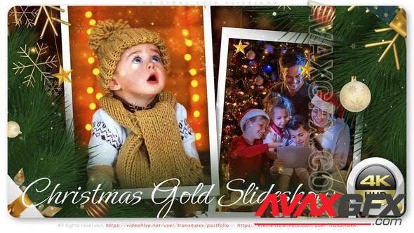 Christmas Gold Slideshow 49309283 Videohive