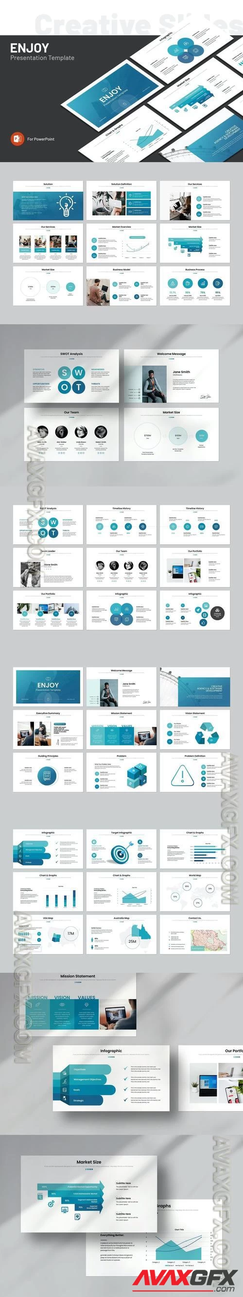 Enjoy PowerPoint Template