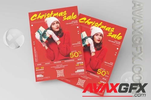 Christmas Sale Flyer AZYJN2K