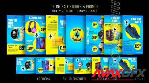 Online Sale Stories & Promos 49328355 Videohive