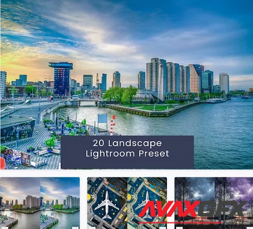 20 Landscape Lightroom Preset - YW9B2J5