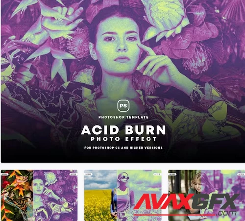 Acid Burn Photo Effect - JMYBYR9