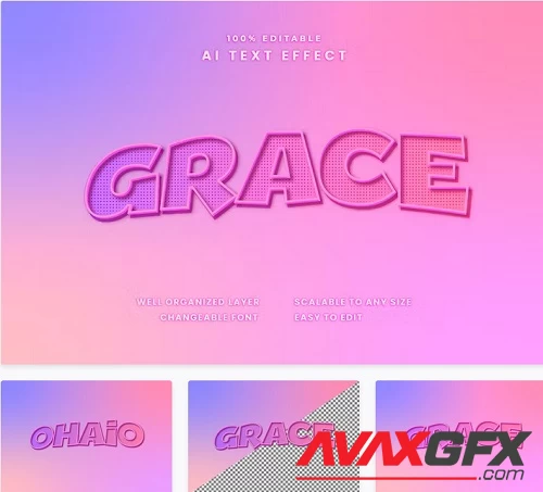 Grace Text Effect - 8GA8HM4