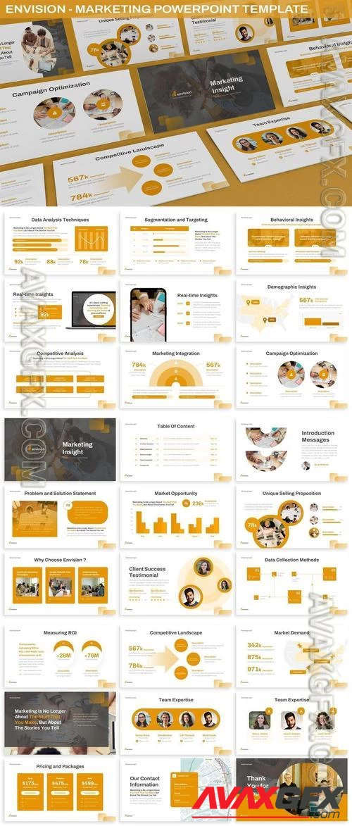 Envision - Marketing Insight Powerpoint Template