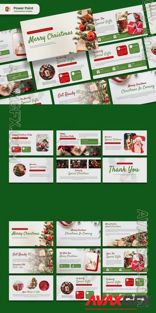 Merry Christmas - PowerPoint Template