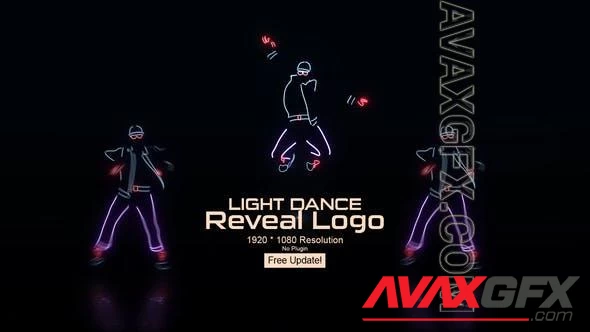 Light Dance Reveal Logo 24794512 Videohive