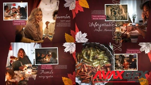 Thanksgiving Day Slideshow 48981186 Videohive