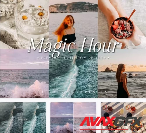 Vibrant Magic Hour Lightroom Presets - 91601198