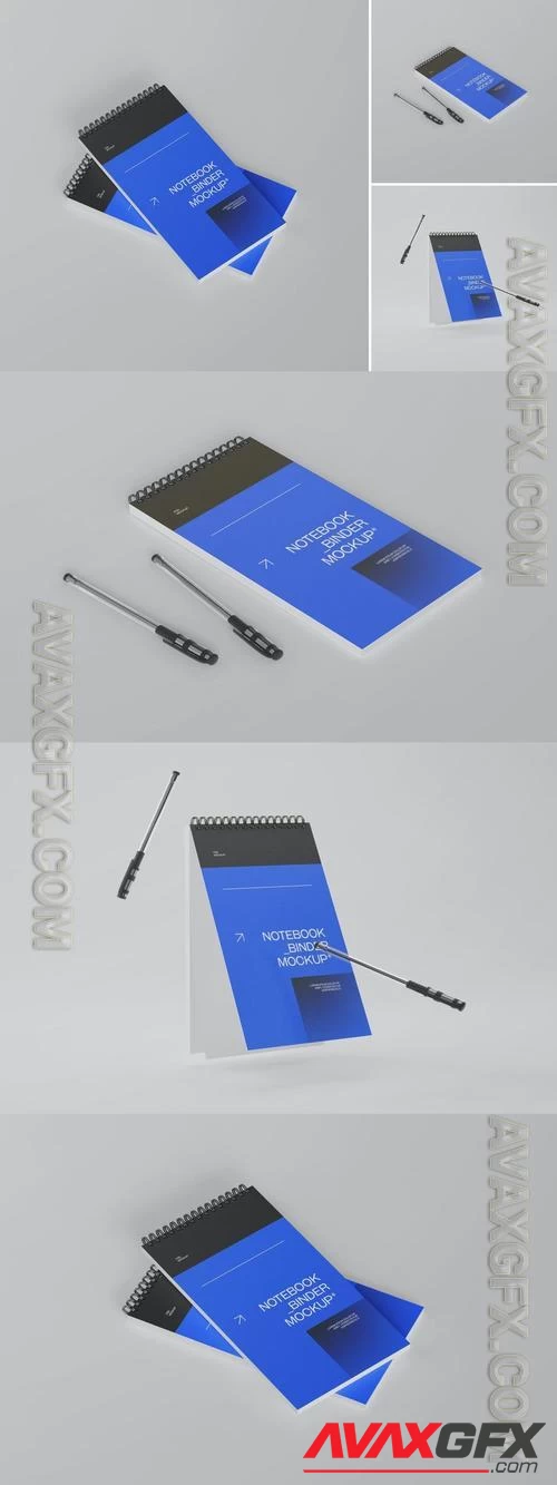 Notebook Binder Mockup